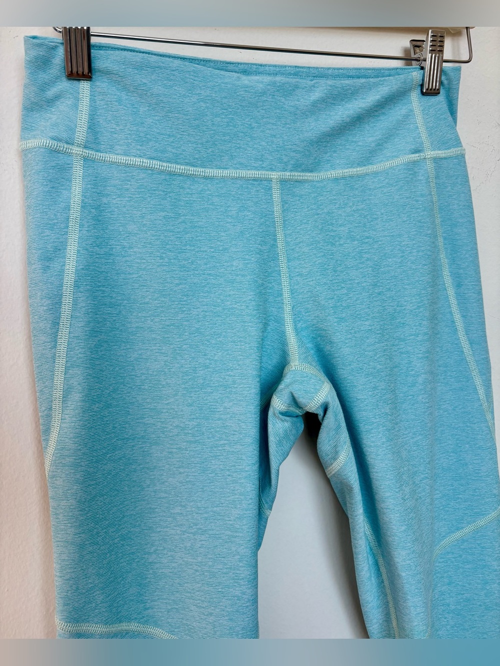 Outdoor Voices Women’s 3/4 Warmup Ocean Blue Leggings Size Medium Sku#59 - Picture 4 of 8